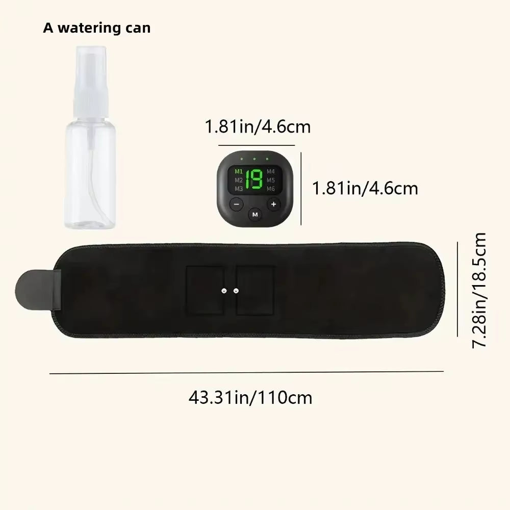 Waist Massager USB Charging Electric Arm Hip Leg Trainer Weight Loss Shaping Fitness Massager Equipment Portable Shaper Belt